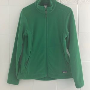 Patagonia Synchilla Full Zip Kelly Green Jacket